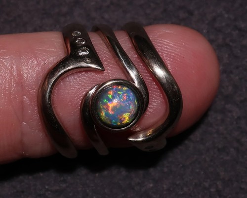 Stunning black opal triology - stunning,