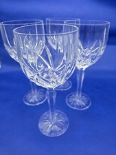 Waterford Glasses Marquis Brookside Wine or Water Goblet With Box Set Of 4