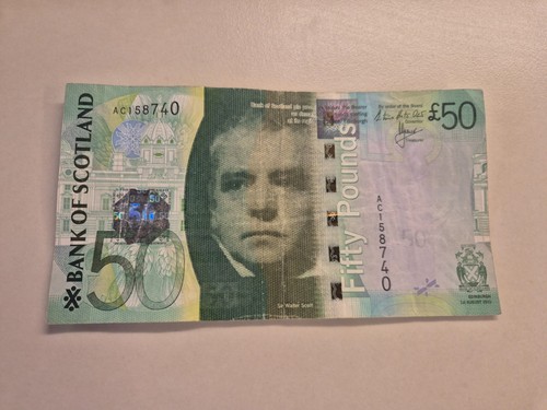 2011 bank scotland 50 - of, £50