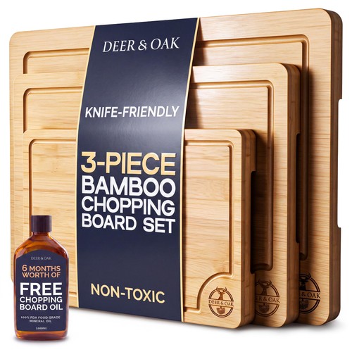 Deer oak piece bamboo - &, 3