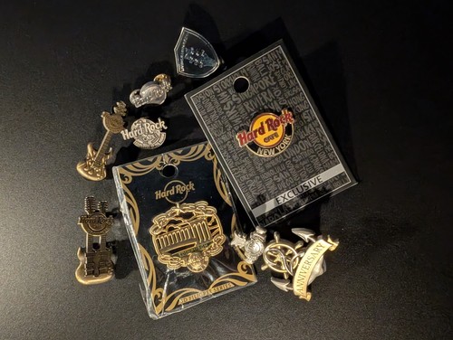 Hard rock cafe - various, pins