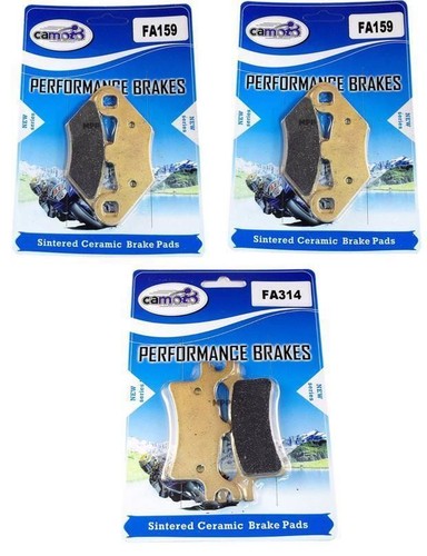 Sintered brake pad set - brake, for