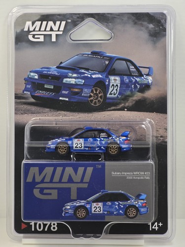 Mini subaru impreza - impreza, wrc99