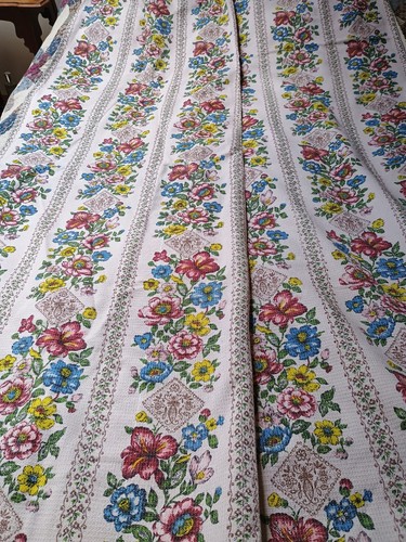 Vintage curtains circa 1940s - curtains,