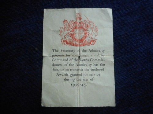 Genuine ww2 royal navy - royal, medal