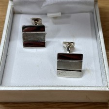 Silver Cufflinks 925 Square