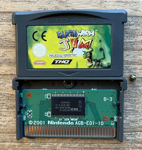Earthworm jim nintendo gameboy - earthworm,