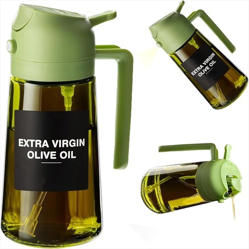 470ml glass olive oil - 470ml, 2-in-1
