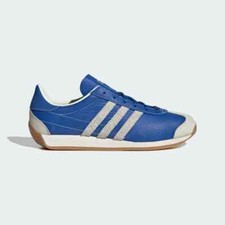 ADIDAS ORIGINALS COUNTRY OG WOMENS RETRO TRAINERS - ALL UK SIZES - BLUE - JI1345