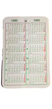 Rolex calendar card vintage 1985 landscape Picture