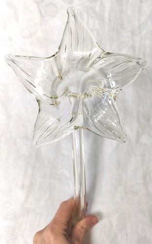 Vintage hand blown art - blown,