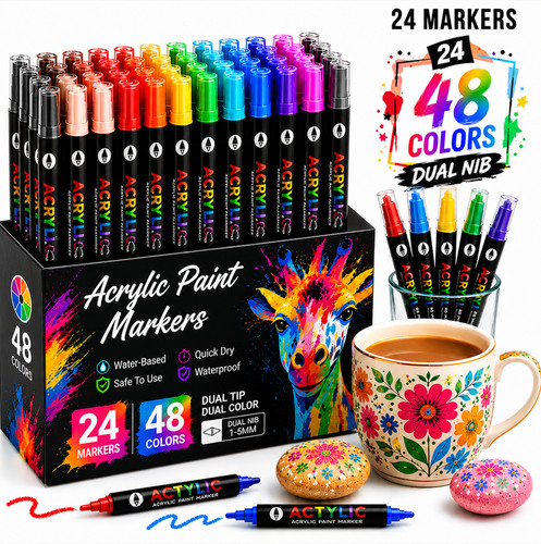 Acrylic paint pens - paint,