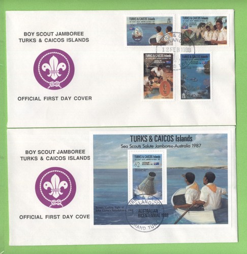 Turks caicos 1988 - &,
