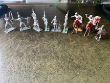6 Crescent Toy Co. Soldiers - Knights plus a couple of other Knights Toys