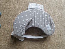 Grey Nursing Pillow for Breastfeeding Multifunctional Breast Feeding Pillow