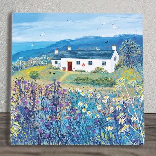 Nautical cottage ceramic - cottage, tile