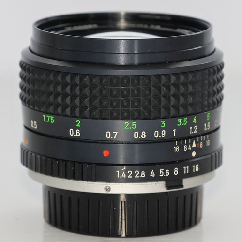 Minolta rokkor 50mm f1 - rokkor-pg, f1.4
