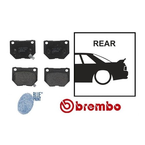 Replacement blueprint rear - oe,