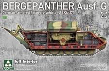 Takom TAK2107 - 1:35 Bergepanther Ausf.G Armored Recovery Vehicle Sd.Kfz. 179