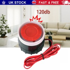 12V Wired Alarm Siren Horn