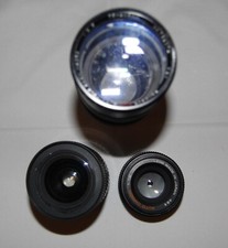 3x Pentax K Mount Lenses (Faulty)(212, 376, 074)
