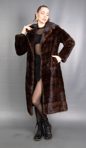 8581 gorgeous real mink coat - mink,