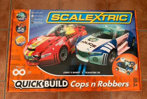 Scalextric cops robbers - n,