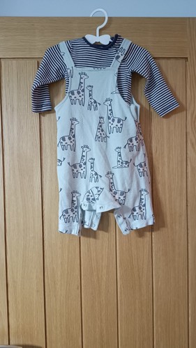 Next giraffe dungarees - giraffe, set