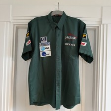 Official Supporter’s Jaguar Sponsor F1 Motorsport  Rare  Shirt Size XL - Green