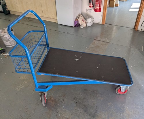 Steel platform truck - platform, trolley