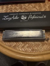 Vintage Larry Adler Professional 16 Chromatic Harmonica M Hohner-SEE DESCRIPTION