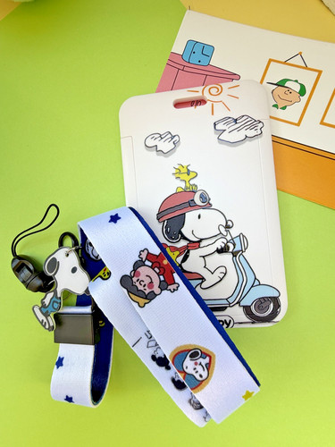 Cartoon snoopy lanyard strap - snoopy,