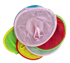 TOY STORAGE 5-Tier Net Hanging Toy Storage in Pretty MULTICOLOURS 150cm Tall VGC