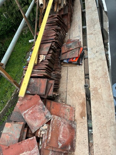 Red rosemary clay roof - roof, tiles