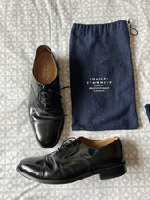 Men’s Formal Black Leather Charles Tyrwhitt Shoes Size 9.5