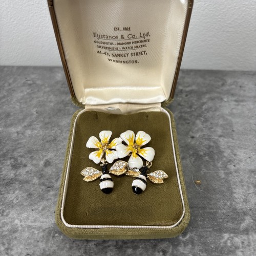 New enamel bee - bee, &