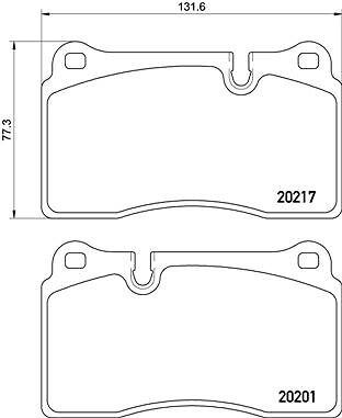 Brake pad set - brake,
