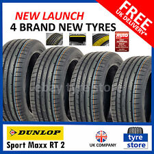 4X New 225 40 18 DUNLOP SPORT MAXX RT 2 92Y XL 225/40R18 2254018 (4 TYRES)