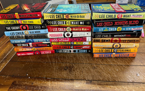 Jack reacher books lee - books,