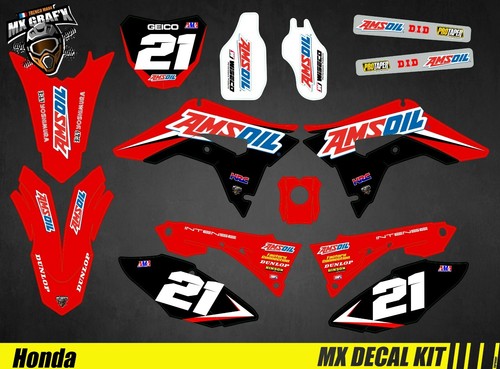 Motorcycle decal kit for honda - decal,