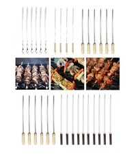 Long Metal BBQ Barbecue Kebab