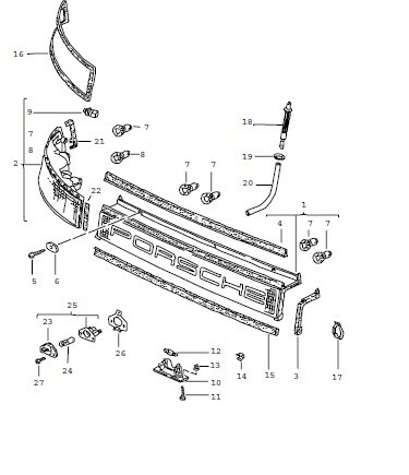 Rear reflective headlight