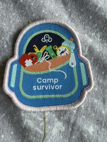 Girlguiding camp survivor - girlguiding,