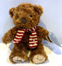 Sainsbury's Small Teddy Bear Christmas 2006 Plush Beanie Soft Toy 8''/20cm Rare