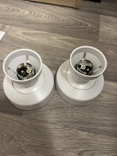 White Bayonet Cap B22 for Straight Batten Lampholder