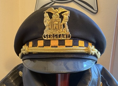 Vintage chicago police cap - vintage,
