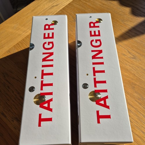 Taittinger champagne empty - taittinger,
