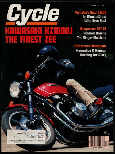 October 1981 cycle magazine - cycle,