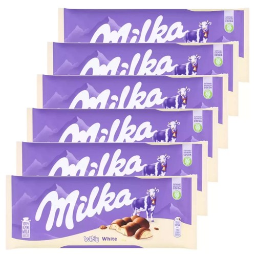 Milka bubbly white - bubbly, milk