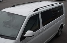 Black Roof Rack Rails Side